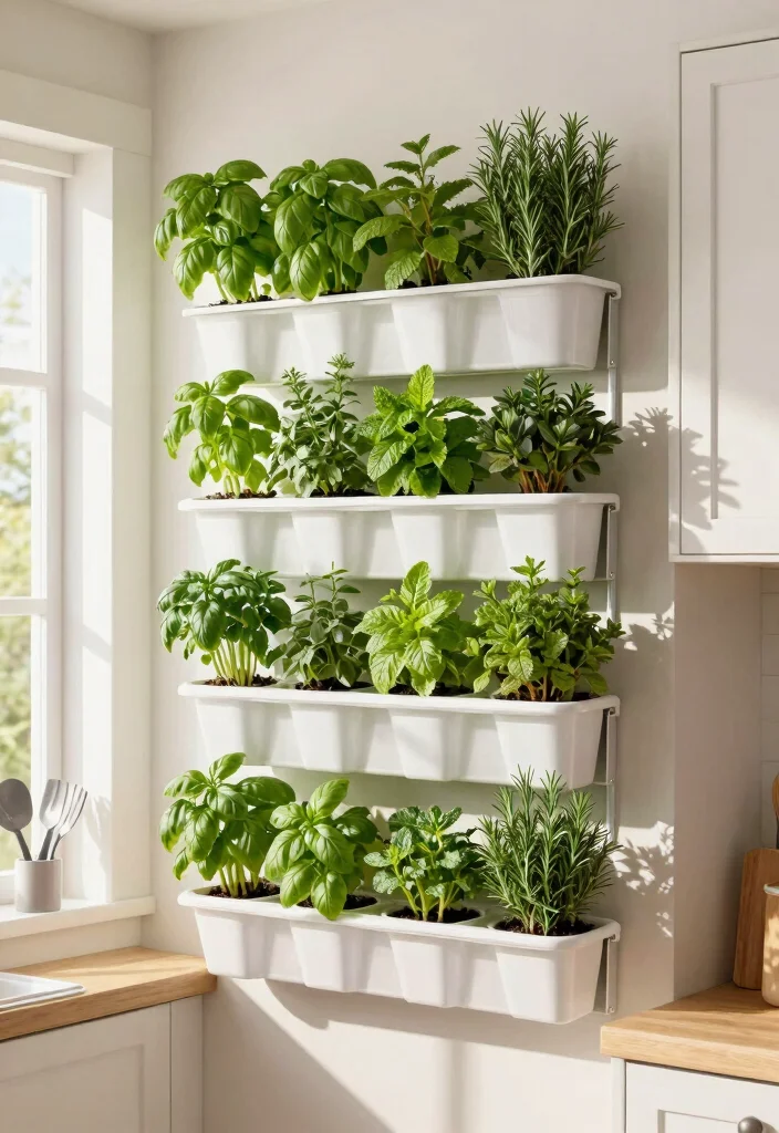 21 Stunning Plant Wall Shelf Ideas to Display Your Jungle 5. Vertical Garden Planters 0