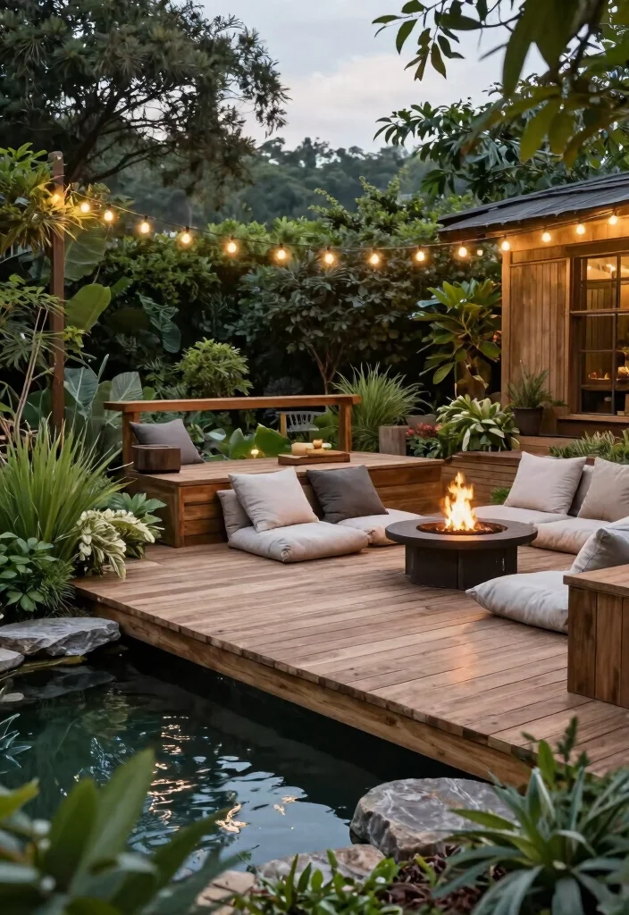 25 Breathtaking Garden Pond Inspiration Photos Pin This 10. Pond with Elevated Deck 0