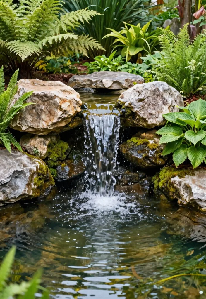 25 Breathtaking Garden Pond Inspiration Photos Pin This 12. Pond with Waterfall Feature 0