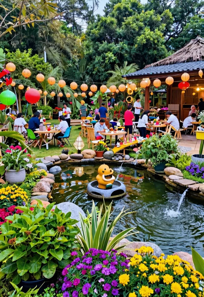 25 Breathtaking Garden Pond Inspiration Photos Pin This 23. Pond with Seasonal Events 0