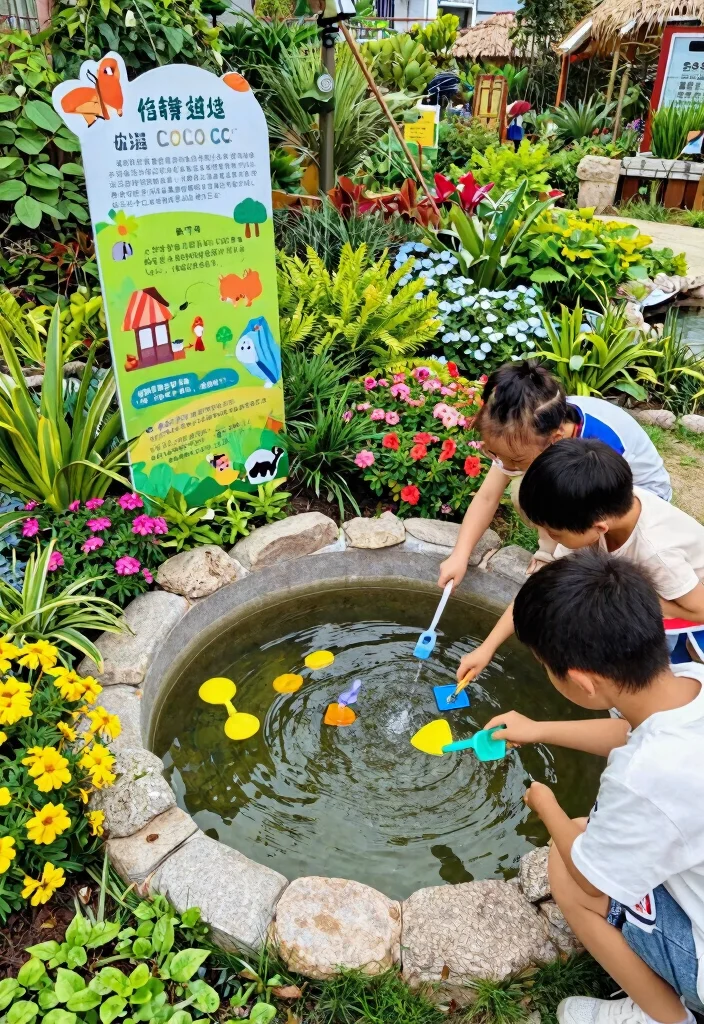 25 Breathtaking Garden Pond Inspiration Photos Pin This 24. Pond with Educational Elements 0