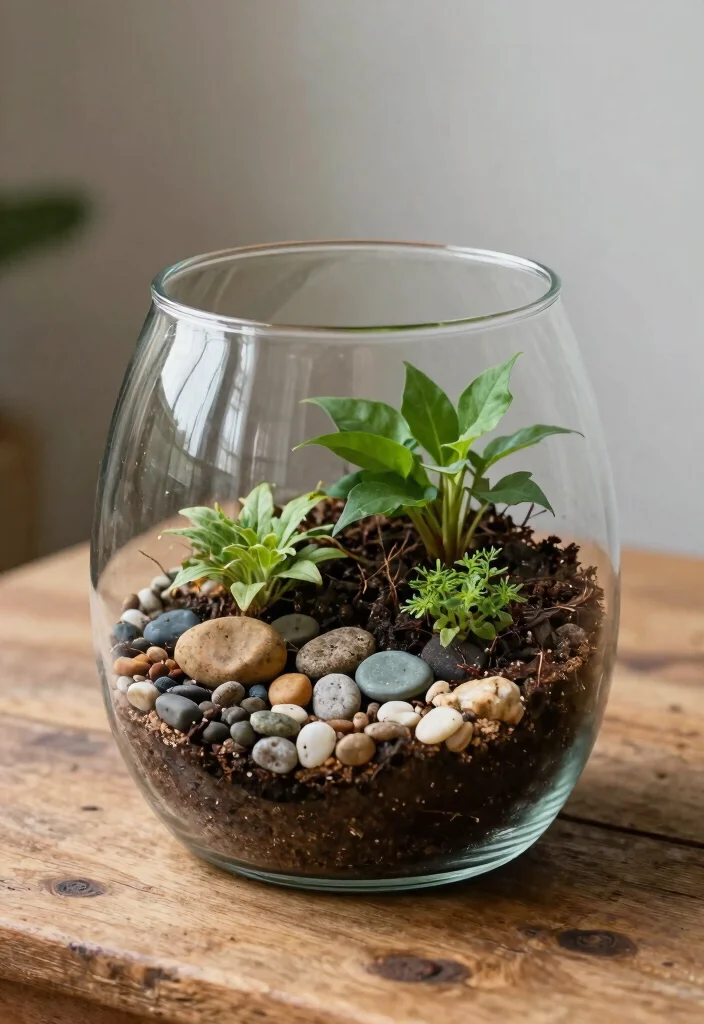 25 Creative Plant Shelf Ideas Every Plant Parent Needs 13. Glass Terrariums 0
