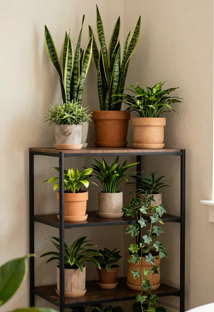 25 Creative Plant Shelf Ideas Every Plant Parent Needs 3. Corner Shelf Plantscape 0