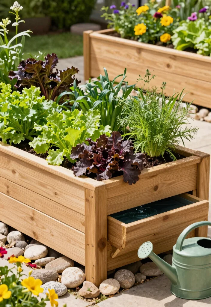25 Stunning Raised Garden Bed Ideas for a Plentiful Harvest 16. Self Watering Raised Beds 0