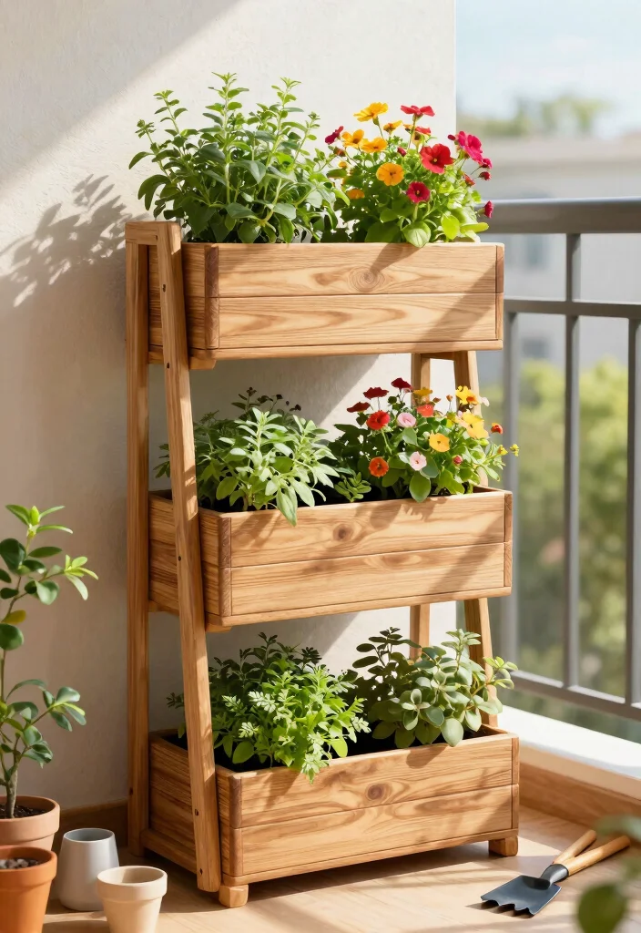 25 Stunning Raised Garden Bed Ideas for a Plentiful Harvest 20. Vertical Wooden Planter Boxes 0