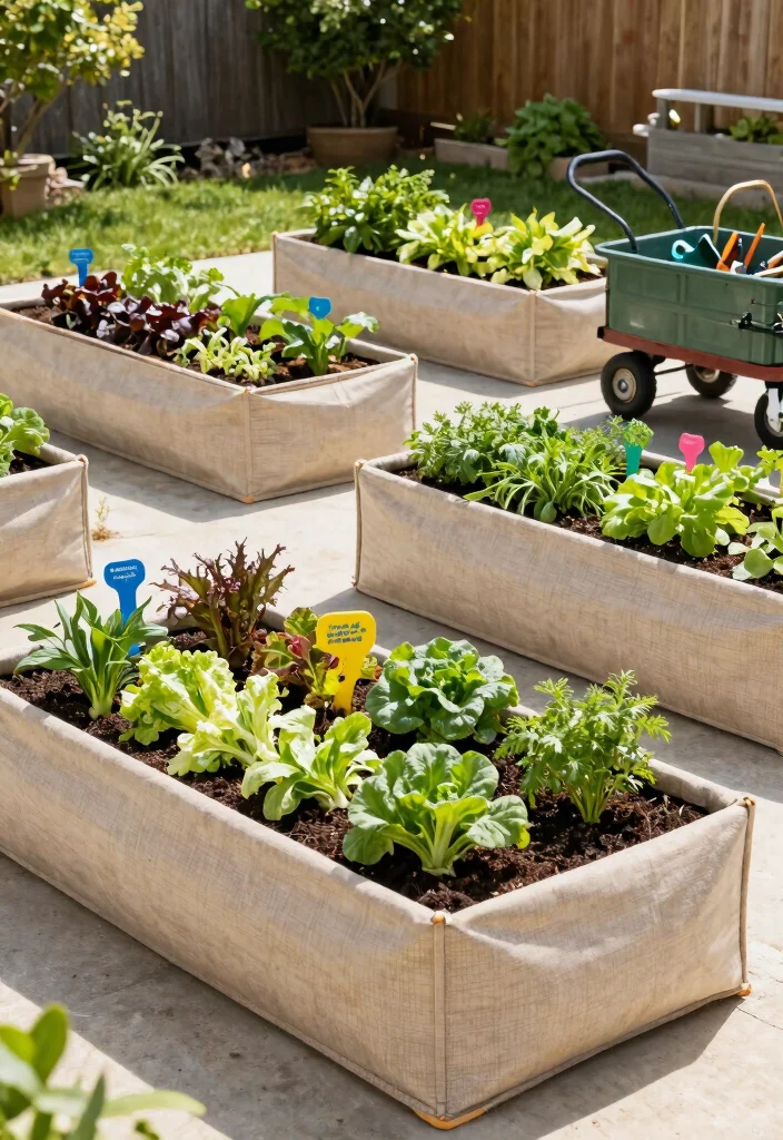 25 Stunning Raised Garden Bed Ideas for a Plentiful Harvest 21. DIY Fabric Raised Beds 0