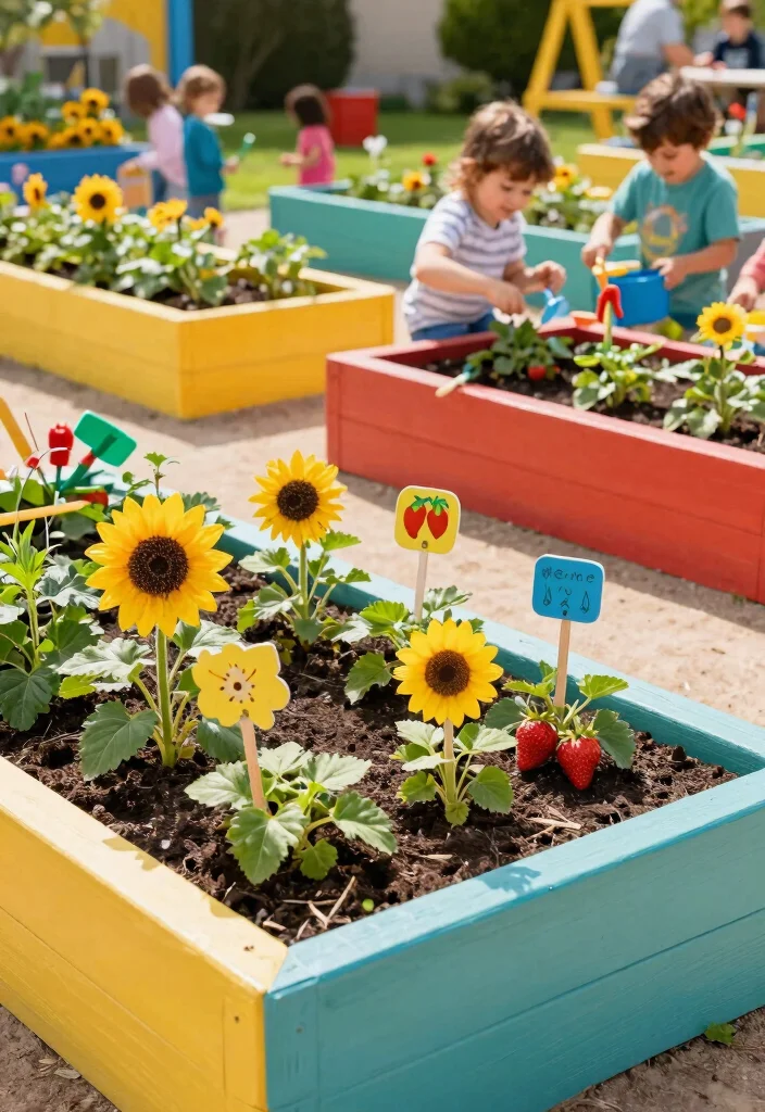 25 Stunning Raised Garden Bed Ideas for a Plentiful Harvest 23. Kids Garden Beds 0