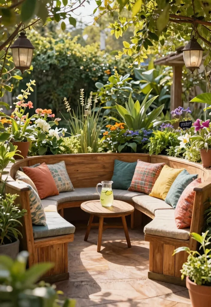 25 Stunning Raised Garden Bed Ideas for a Plentiful Harvest 8. Raised Beds with Built In Seating 0