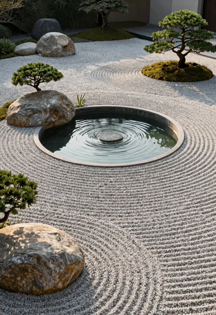 7 Authentic Japanese Garden Pond Ideas for Ultimate Zen 3. Zen Garden Elements 0