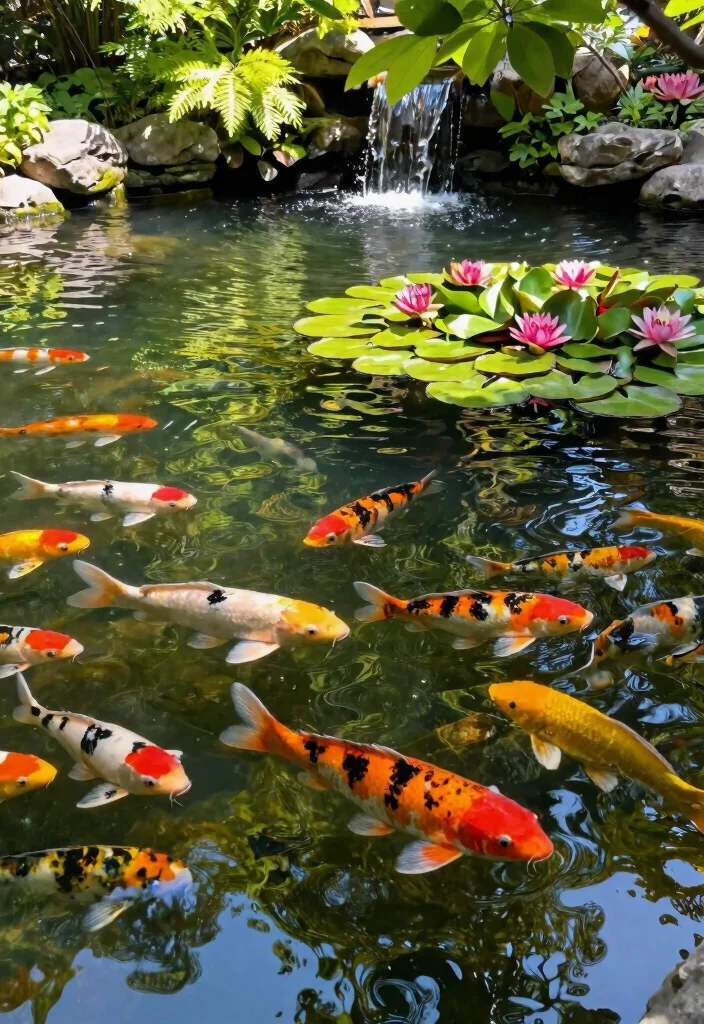 7 Best Fish for Garden Pond Survival and Beauty 1. Koi Fish The Colorful Kings 0
