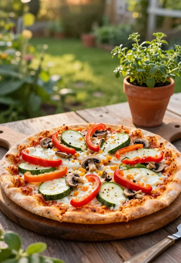 7 Best Pizza for Pellet Grill Baking Ideas Crispy Crust 2. Veggie Garden Delight 0