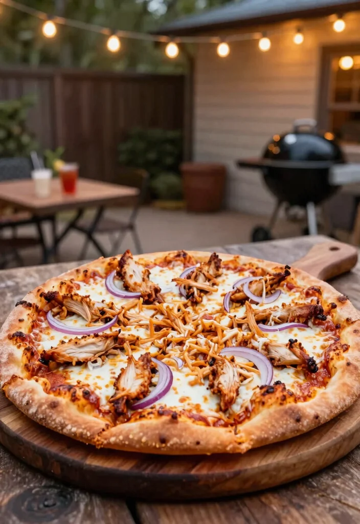 7 Best Pizza for Pellet Grill Baking Ideas Crispy Crust 3. BBQ Chicken Pizza 0