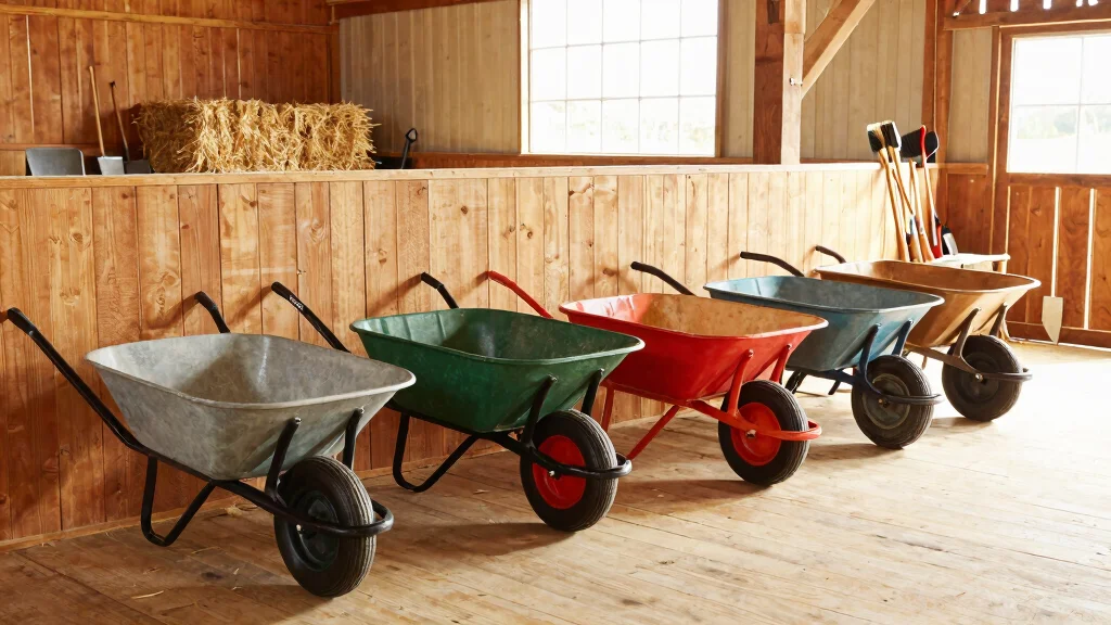 7 Best Wheelbarrow for Horse Barn Mucking and Chores