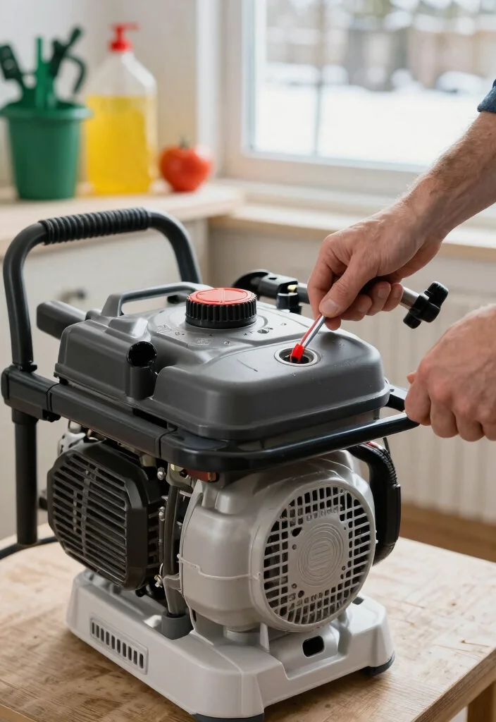 7 Crucial Winterizing Pressure Washer Tips to Prevent Cracks 6. Check the Oil Levels and Change if Necessary 0