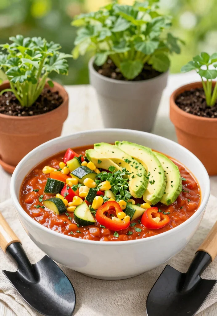 7 Epic Over the Top Chili Pellet Grill Recipes Must Try 2. Garden Fresh Veggie Chili 0
