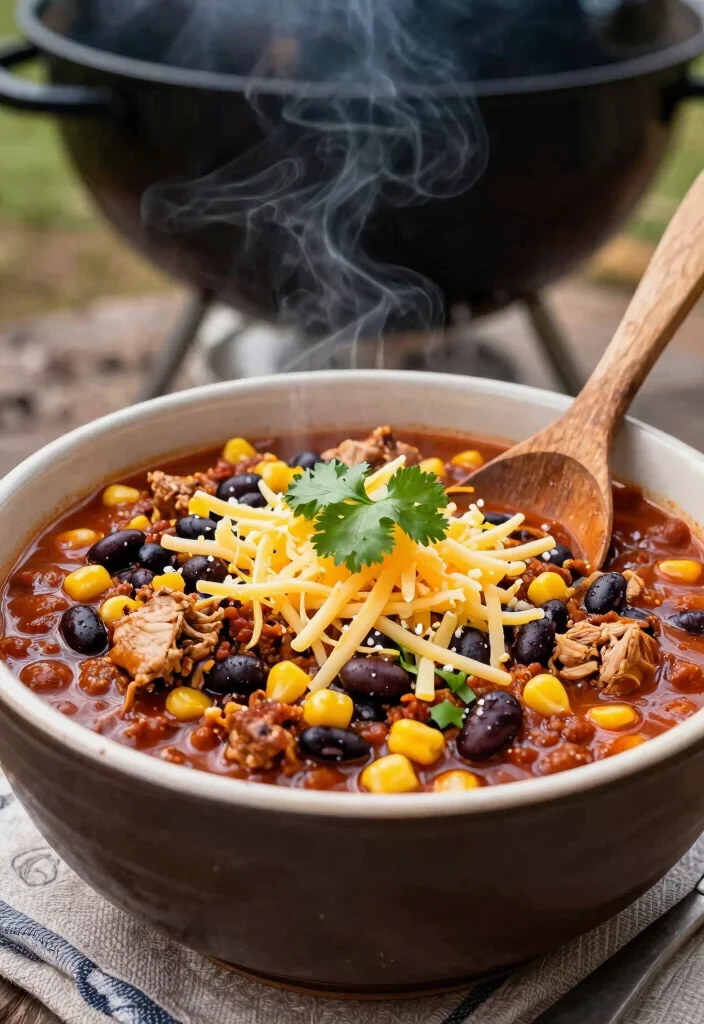 7 Epic Over the Top Chili Pellet Grill Recipes Must Try 4. Sweet and Smoky Turkey Chili 0