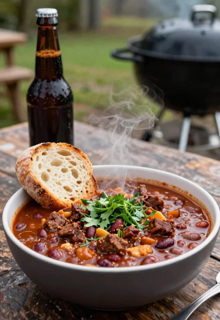 7 Epic Over the Top Chili Pellet Grill Recipes Must Try 6. Bold Beer Chili 0