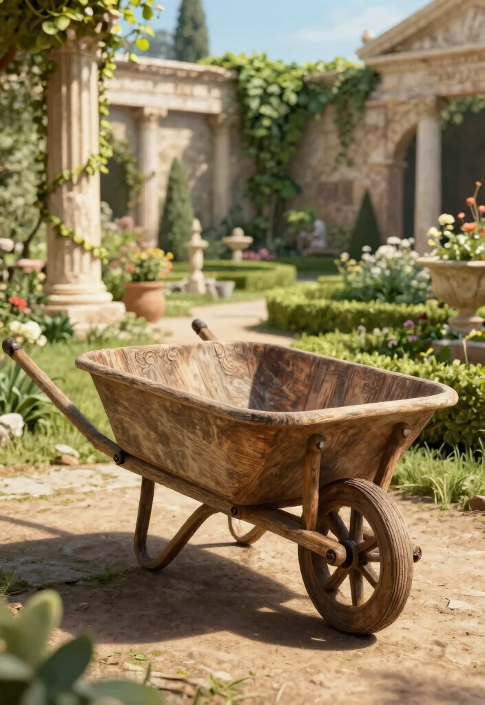 7 Fascinating Historical Wheelbarrow Designs and Evolution 1. The Roman Wheelbarrow A Garden Workhorse 0