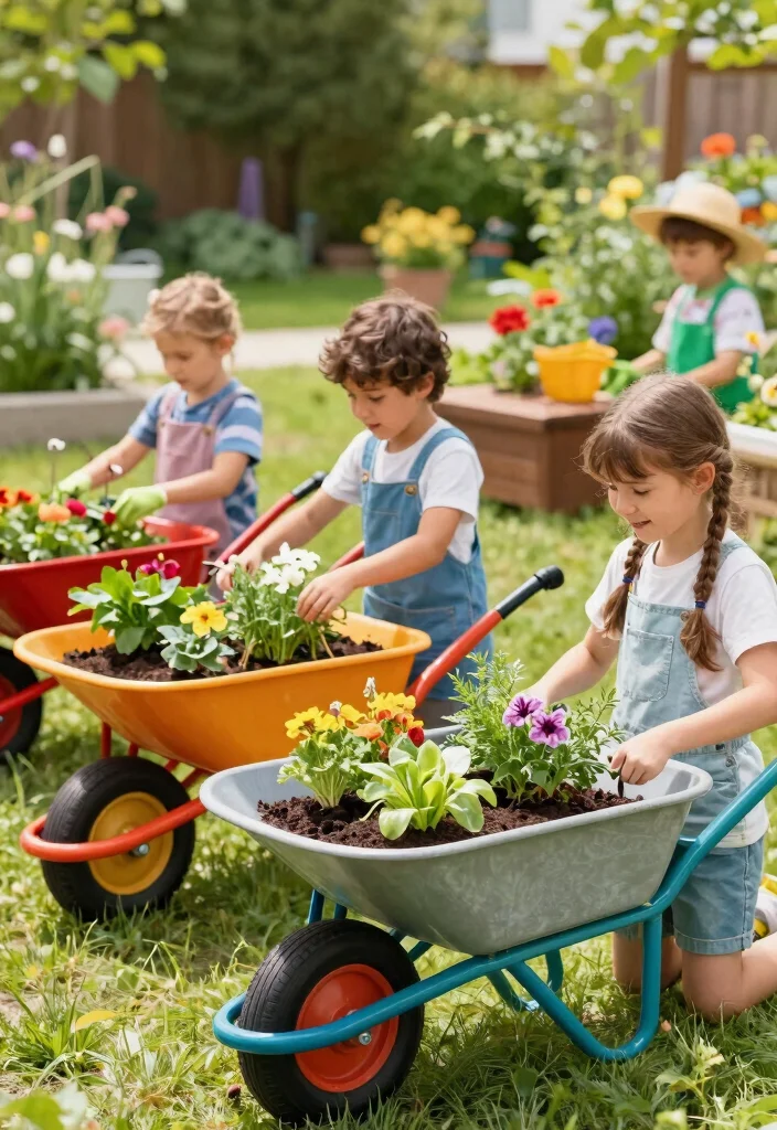 7 Fun Wheelbarrow Garden Ideas for Kids to Learn Planting Conclusion 0