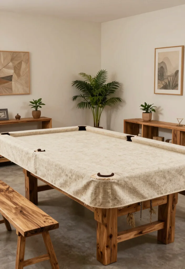 9 Best Pool Table Cover Ideas for Game Rooms 7. Eco Friendly Covers 0