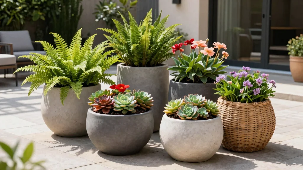 9 Chic Large Round Planter Ideas for Modern Backyards