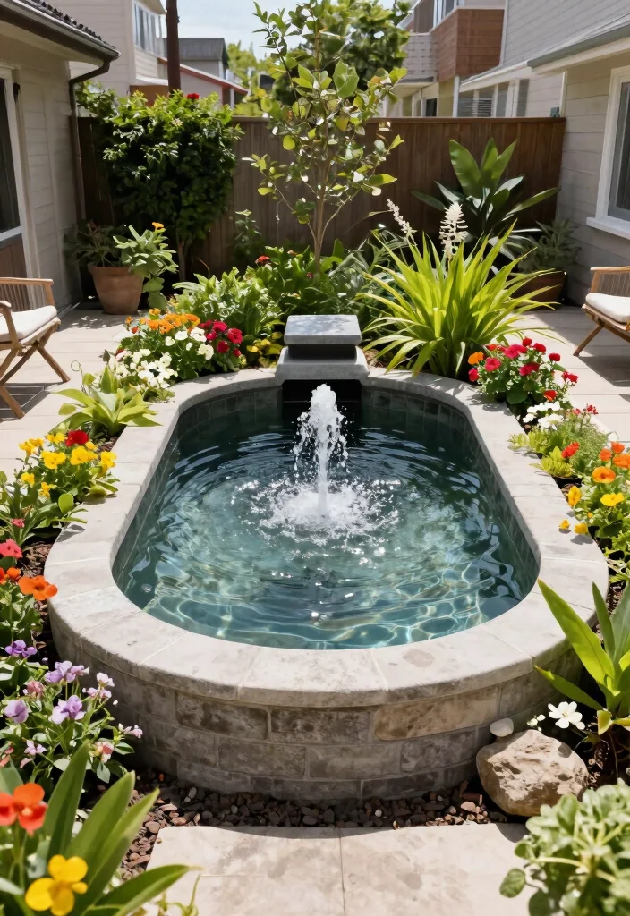 9 Clever Mini Garden Pond Ideas Small Space Solutions 6. Compact Prefabricated Ponds 0