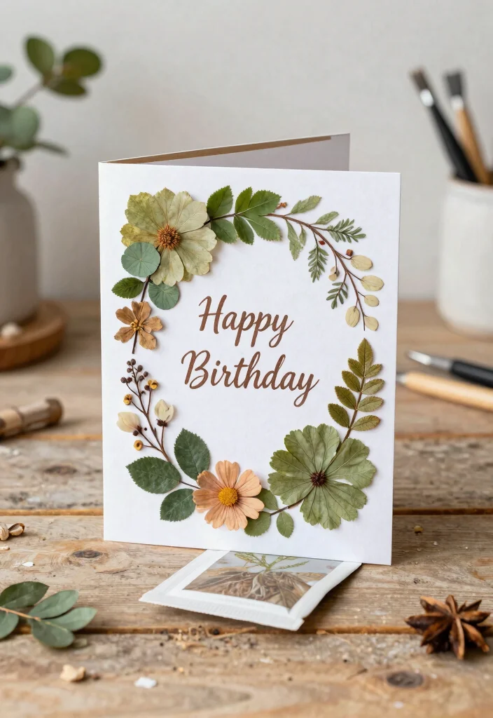 9 Creative Wheelbarrow Card Ideas for Birthday Celebrations 4. Nature Themed Birthday Wishes 0