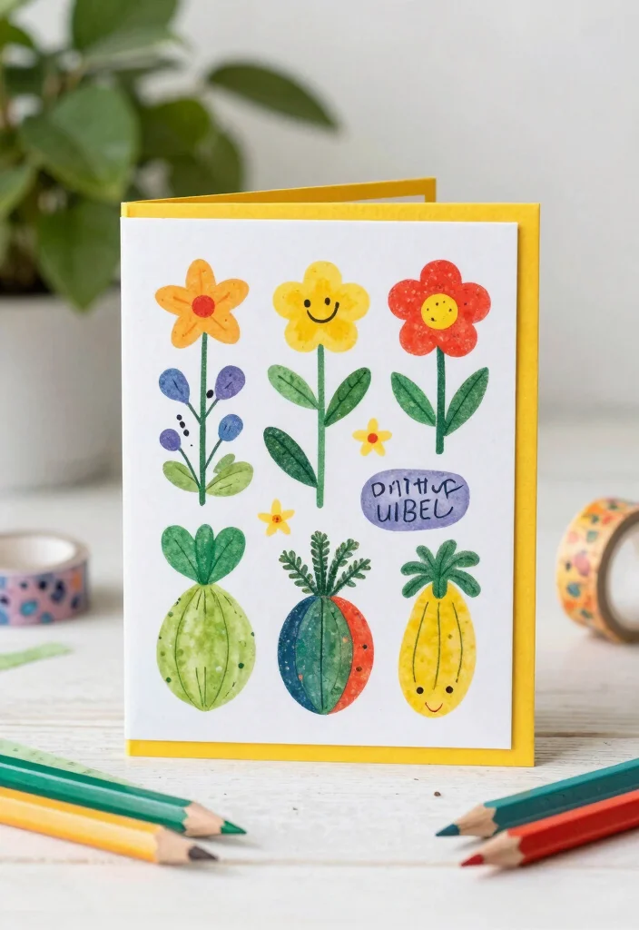 9 Creative Wheelbarrow Card Ideas for Birthday Celebrations 8. Seed Packet Card 0