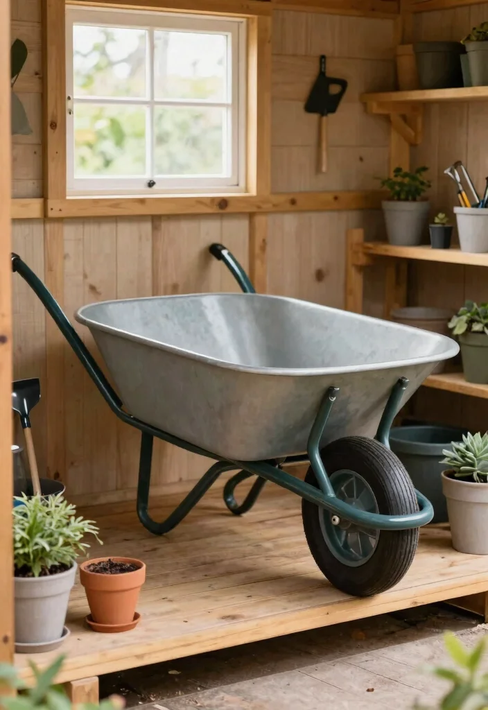 9 Essential Wheelbarrow Maintenance Tips to Prevent Rust 2. Store It Properly 0