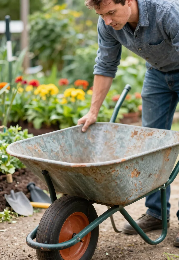 9 Essential Wheelbarrow Maintenance Tips to Prevent Rust 3. Regularly Inspect for Damage 0
