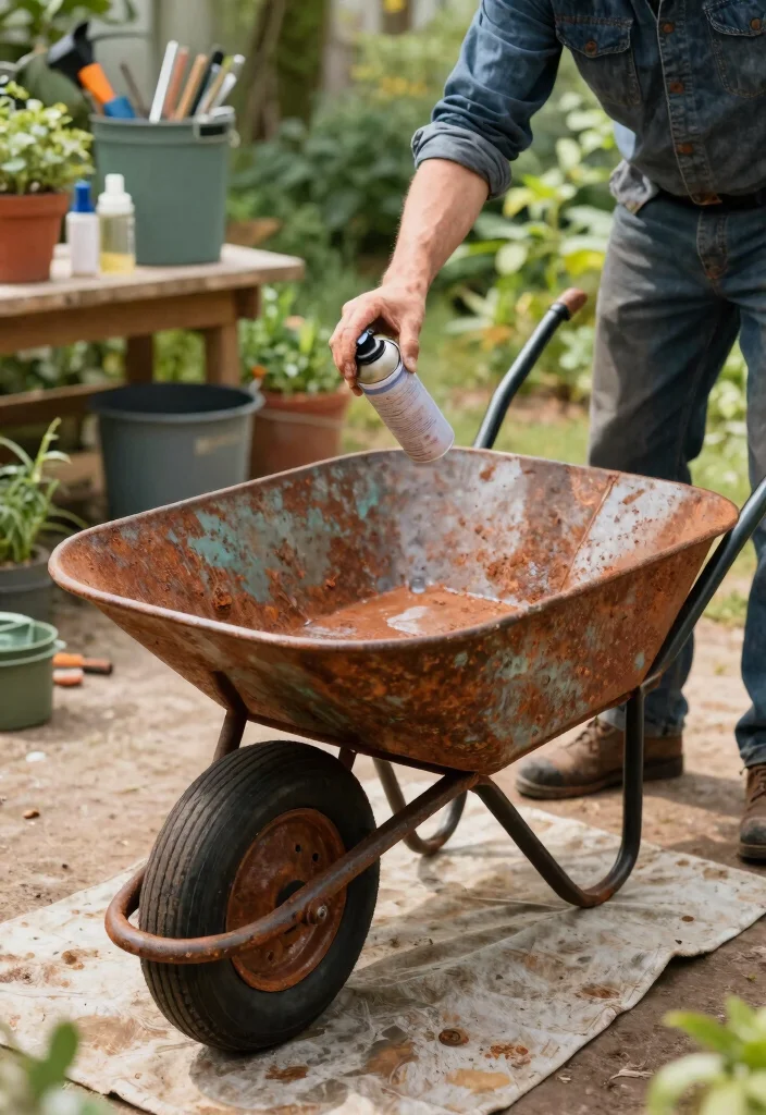 9 Essential Wheelbarrow Maintenance Tips to Prevent Rust 4. Apply Rust Resistant Coating 0