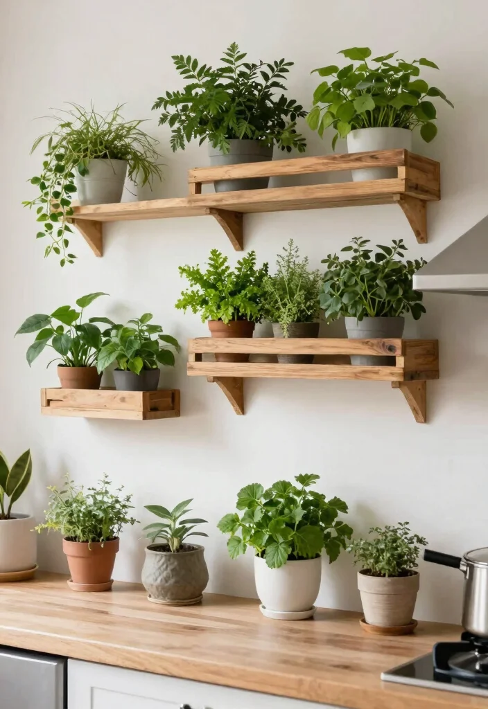 9 Fresh Plant Wall Shelf Ideas for Kitchen Herb Gardens Conclusion 0