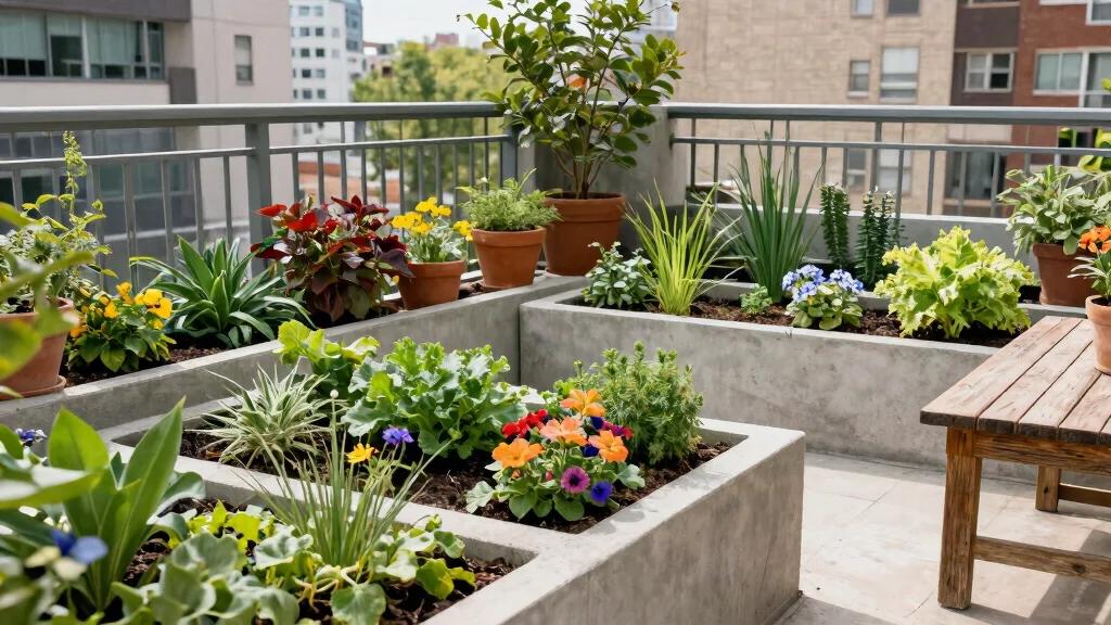 9 Modern Concrete Raised Garden Bed Ideas [Built to Last]