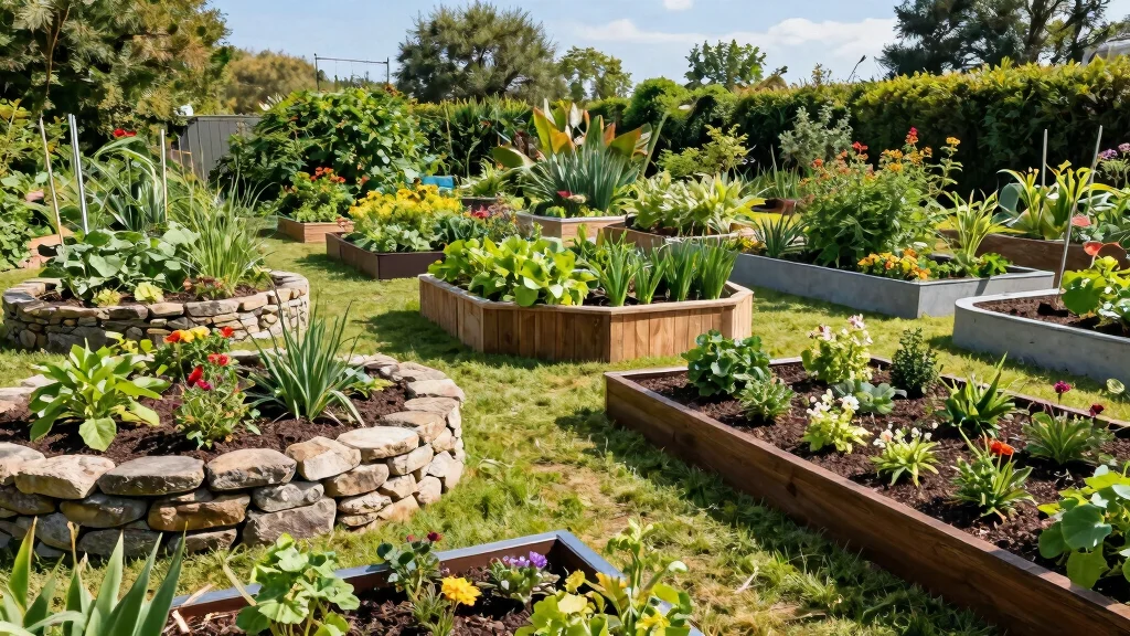 9 Neat Raised Garden Bed Border Ideas (Stone Wood Metal)