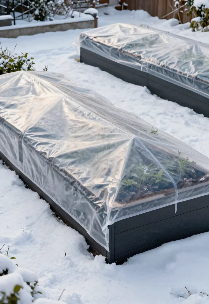 9 Practical Raised Garden Bed Cover Ideas for Frost Protection 9. Commercial Frost Protection Covers 0