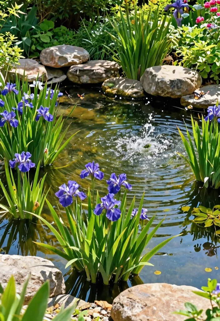 9 Refreshing Spring Garden Pond Ideas to Wake Up Your Yard 5. Eco Friendly Pond with Native Plants 0